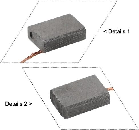 Carbon Brushes for Makita Angle Grinder CB318 CB330 CB336 CB340 CB314 9560CV 4PK in Kuwait