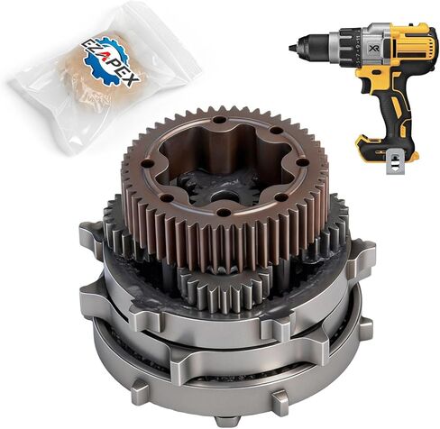 مجموعة تروس مطورة N481798 متوافقة مع 20 فولت DeWalt DCD990 DCD991 DCD995 DCD996 DCD998 مثقاب لاسلكي بدون فرشاة/مثقاب مطرقي in Kuwait