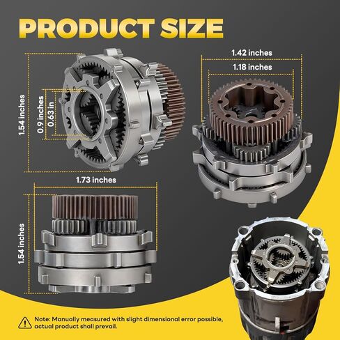 مجموعة تروس مطورة N481798 متوافقة مع 20 فولت DeWalt DCD990 DCD991 DCD995 DCD996 DCD998 مثقاب لاسلكي بدون فرشاة/مثقاب مطرقي in Kuwait