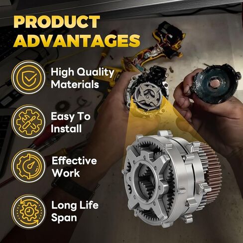 مجموعة تروس مطورة N481798 متوافقة مع 20 فولت DeWalt DCD990 DCD991 DCD995 DCD996 DCD998 مثقاب لاسلكي بدون فرشاة/مثقاب مطرقي in Kuwait