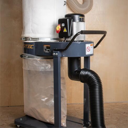 طقم خرطوم مرن لتجميع الغبار POWERTEC 70207V، بقطر 4 بوصات in Kuwait