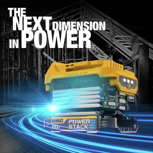 Dewalt DCBP034R 20V MAX POWERSTACK 1.7 Ah Compact Lithium-Ion Battery (Renewed) in Kuwait