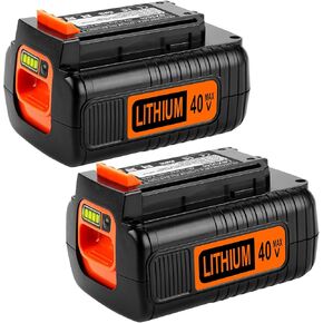 بطارية بديلة ليثيوم energup 40 فولت 3.5 أمبير في الساعة لبطارية بلاك اند ديكر 40 فولت LBX2040 LBXR36 LBXR2036 LST540 LCS1240، متوافقة مع أدوات كهربائية 36 فولت/40 فولت ماكس بلاك اند ديكر in Kuwait