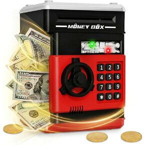 Refasy Piggy Bank Cash Coin Can ATM Bank Electronic Money Bank للأطفال - هدية رائعة in Kuwait