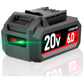 20 فولت 6.0 أمبير استبدال لبطارية Skil 20 فولت BY519601 BY519603 BY519702 بطارية أدوات الطاقة اللاسلكية المتوافقة مع أدوات الطاقة اللاسلكية من سلسلة PWRCORE 20V، لبطارية PWRCore Skil in Kuwait