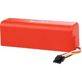 حزمة بطارية قابلة لإعادة الشحن بقدرة 6500 مللي أمبير في الساعة لجهاز Roborock S4 S5 S6 S7 S8 S50 Max/Pure/MaxV/MaxV Ultra، استبدال بطارية لجهاز Xiaomi Mijia/Mi مكنسة كهربائية روبوتية الأولى والثانية، بطارية ليثيوم أيون 14.4 فولت in Kuwait