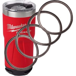 Milwaukee Packout 20 Ounce 48-22-8392R Replacement Lid Gasket (4 Pack) in Saudi Arabia