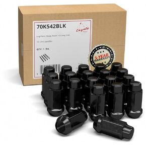 Wheel Accessories Parts 20 Oc 1/2" Thread Bulge Acorn 1.90 Long Lug Nuts Chrome 3/4" Hex Fits GMC C15 C1500 Chevy C10 K10 1994-2001 Dodge Ram 1500 Ramcharger 1975-96 Ford F100 F150 Bronco II in Saudi Arabia