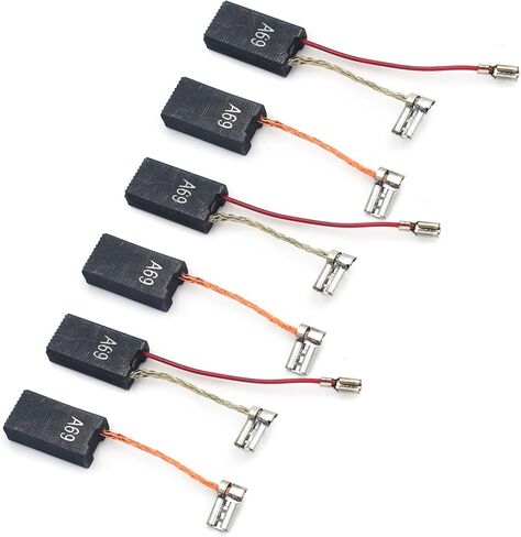 فرش كربون 1617014135 لبوش هامر GBH 7 DE/GBH 7-45 DE/GBH 7-46 DE S20G A69 مجموعة استبدال الفرش - 6 عبوات in Kuwait