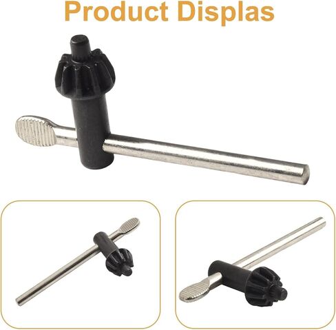 Chuck Key 48-66-3280 for 3/8 Inch and 1/2 Inch Drill Chucks with 1/4 Inch Pilot,Rubber Construction, Securely Attaches to Power Drill Cord, Compatible with Most Brand Name in Kuwait
