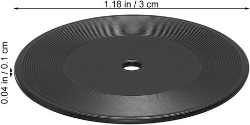 سجل Aboofan Dollhouse 6pcs Dollhouse Miniature Records 1:12 Scale Mini Record Miny Music Room Furniture Model Doll Accoun in Kuwait