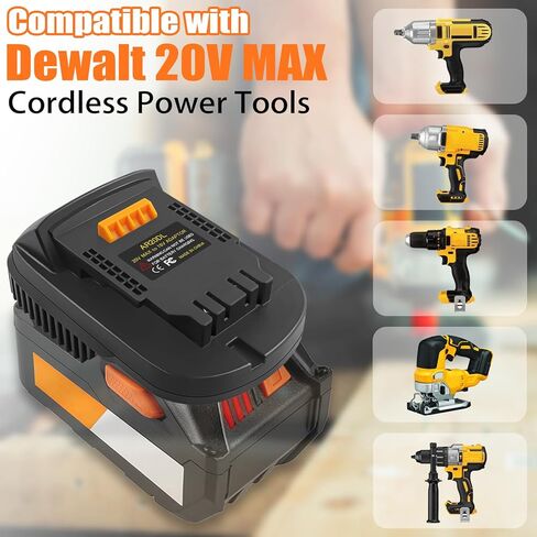محول لبطارية Ridgid AEG 18 فولت للتحويل إلى أداة لاسلكية لبطارية Dewalt 20 فولت (من Ridgid إلى Dewalt) in Kuwait