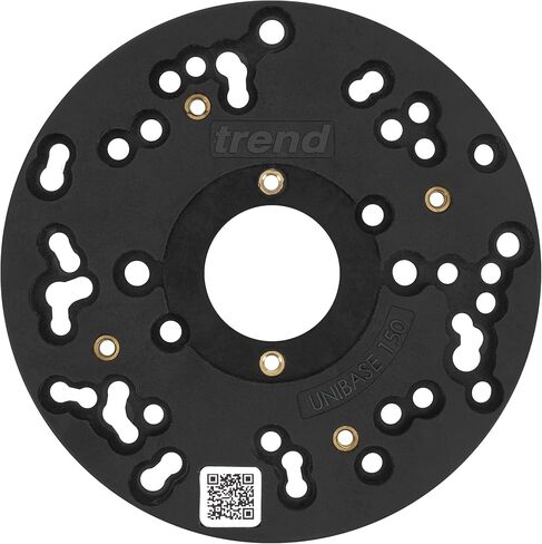 Trend Universal Plunge Router Sub-Base, 6 Inch (150mm) Diameter, UNIBASE/150 in Kuwait