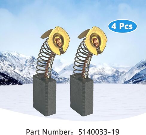 4 قطعة 5140033-19 فرشاة منشار الطاولة مناسبة لقطع غيار DW745 DWE7480 DWE7490X DWE7491RS DWE7499GD in Kuwait