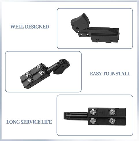 23-66-0098 On-Off Switch Compatible with Milwau-kee | Power Trigger Switch Repair Parts Fits Compatible with Milwau-kee 2631-20 & 2730-20 Circular Saws in Kuwait