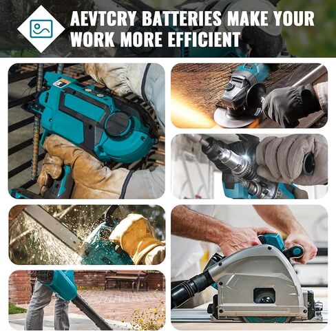 2Pack BL1860B 6.0Ah Replacement for Makita 18V Battery Compatible with Makita Battery BL1860B BL1850B BL1840B BL1830B BL1815B LXT400 with LED Indicator Cordless Power Tools in Saudi Arabia