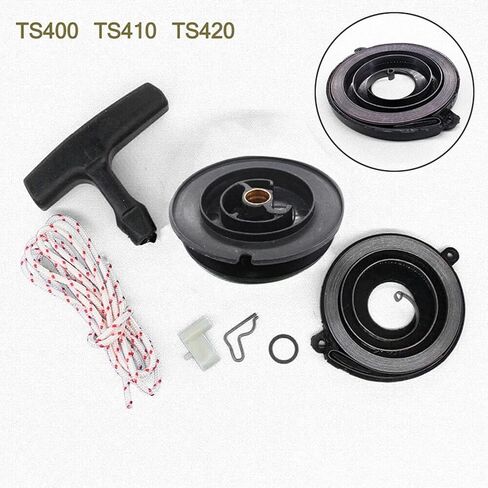 بادئ حركة ارتدادي مقبض طقم تصليح الحبل لمنشار القطع STIHL TS400 TS410 TS420 in Kuwait