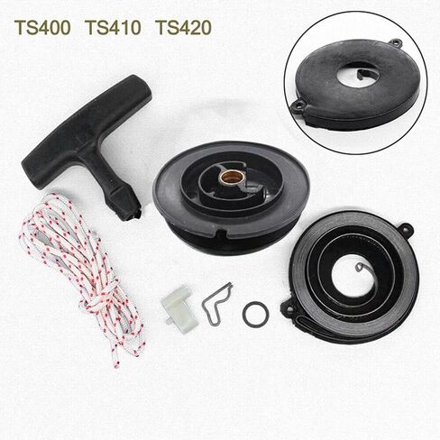 بادئ حركة ارتدادي مقبض طقم تصليح الحبل لمنشار القطع STIHL TS400 TS410 TS420 in Kuwait