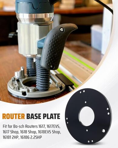 استبدال القاعدة الفرعية لجهاز التوجيه مناسب لأجهزة التوجيه Bosch 1617 1617EVS 1617 Shop 1618 Shop 1618EVS Shop 16181 2HP 16186 2.25HP استبدال 2610928164 in Kuwait