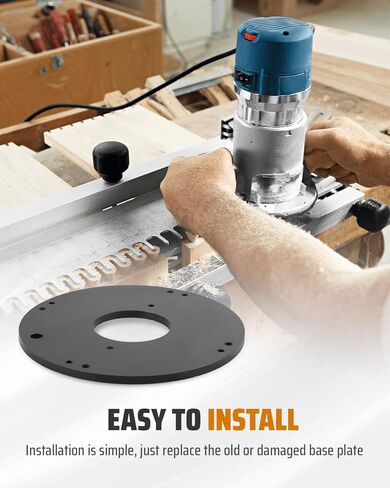 استبدال القاعدة الفرعية لجهاز التوجيه مناسب لأجهزة التوجيه Bosch 1617 1617EVS 1617 Shop 1618 Shop 1618EVS Shop 16181 2HP 16186 2.25HP استبدال 2610928164 in Kuwait