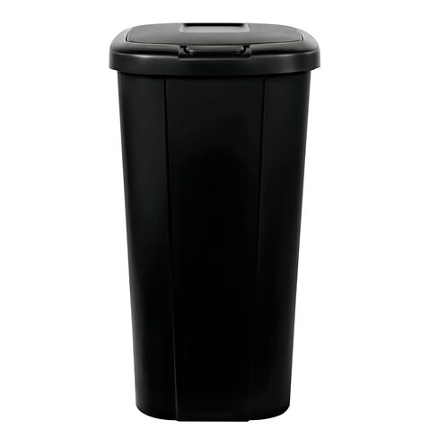 13.3-Gallon Kitchen Trash can,Office Trash can with a top-Latching Design, Suitable for handling Household Kitchen, Bedroom, Living Room and Outdoor Garbage(White) in Saudi Arabia