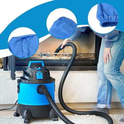 5 عبوات من مرشحات القماش VRC2 مع فرشاة لنماذج Vacmaster 1.5 إلى 3.2 جالون VH105، VOM205P، VOM205P 1101، VP205، VHB305M المثبتة على الحائط - Welsdolk in Kuwait