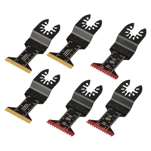 findmall Versatile 35-Piece Oscillating Blade Kit 7 Types Oscillating Saw Blade Combination Fit for Wood, Metal, and Plastic in Kuwait