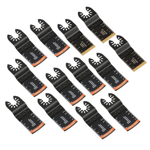 findmall Versatile 35-Piece Oscillating Blade Kit 7 Types Oscillating Saw Blade Combination Fit for Wood, Metal, and Plastic in Kuwait