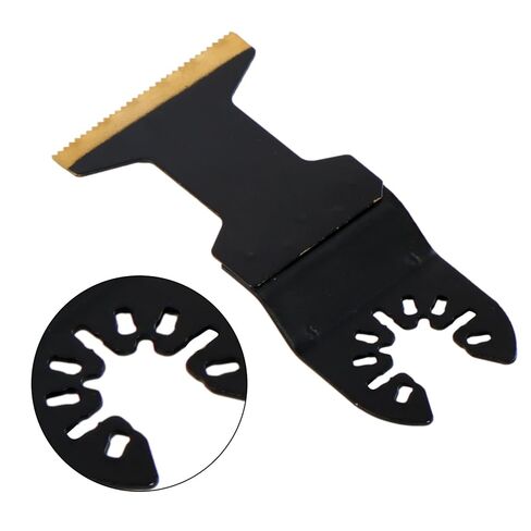findmall Oscillating Saw Blade Set-100Pcs, Titanium Alloy, Fit for Wood Metal Plastic Cutting, Compatibility with Most of Oscillating Multi-Tools in Kuwait