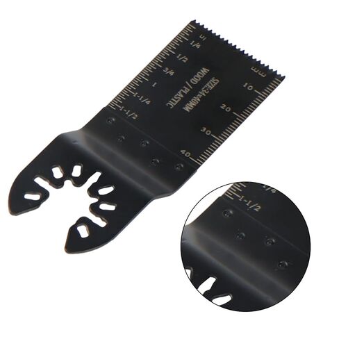 findmall Oscillating Saw Blade Set-100Pcs, Titanium Alloy, Fit for Wood Metal Plastic Cutting, Compatibility with Most of Oscillating Multi-Tools in Kuwait