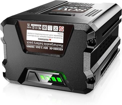 ترقية 3.5 أمبير بطارية بديلة 3500 مللي أمبير في الساعة لبطارية ليثيوم أيون Kobalt 80V MAX KB2580-06 KB680-06 KB280-06 2910303-RC لأداة الطاقة اللاسلكية ذات السعة العالية in Kuwait