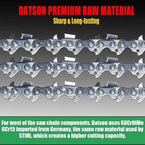 3PC 8 Inch Pole Saw Chain for Dewalt DCPS620B DCPS620M1 Chainsaw, 8" Chain DCCS623B DCCS623L1,8 Inch DeWalt Pole Saw Chain for DCPS620,Craftsman CMZCSC8, Troy-Bilt 753-05592 & More in Kuwait