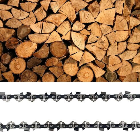 سلسلة منشار قطب 10 بوصة لمنشار كهربائي BLACK+DECKER PP610 / BECSP601، سلسلة بديلة 10 بوصة لـ DEWALT DXGP210، بديل للمنشار الجنزيري HT19-401-003-11 شديد التحمل in Kuwait