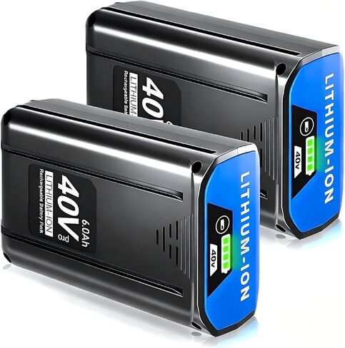 2 حزمة 40 فولت 6.0Ah استبدال البطارية ل كوبالت 40 فولت ماكس بطارية أيون الليثيوم KB440-06 KB240-06 KB2540C-06 KB640-03 in Kuwait