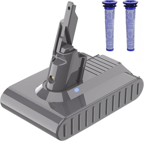 6000mAh Replacement for V7 SV11 Battery Compatible with V7 Motorhead/Animal/Trigger/Absolute/Fluffy/Car+Boat Handheld Cordless Vacuum Cleaner (Not Fit V6, V8) in Kuwait