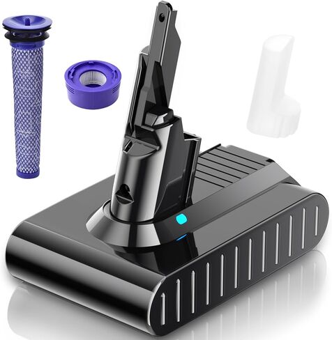 6000mAh Replacement for V7 SV11 Battery Compatible with V7 Motorhead/Animal/Trigger/Absolute/Fluffy/Car+Boat Handheld Cordless Vacuum Cleaner (Not Fit V6, V8) in Saudi Arabia