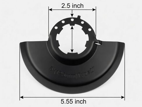 Angle Grinder Blade Guard 43-54-1221 Type 27-5"" (125mm) Compatible with Milwaukee 2686-20, 2880-20 & 2881-20 Angle Grinders, Black in Kuwait
