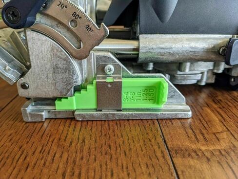 مقياس السماكة الإمبراطوري ToolCurve DF 500 متوافق مع Festool Domino (أسود) in Kuwait