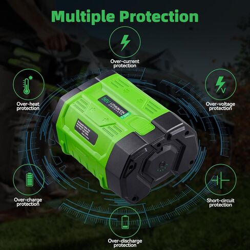 بطاريات بديلة 7.5 أمبير متوافقة مع بطارية E GO 56V - بطارية ليثيوم أيون لـ BA4200 BA4200T BA5600T BA2800T BA1400 BA2800 أدوات الطاقة جزازة العشب in Kuwait