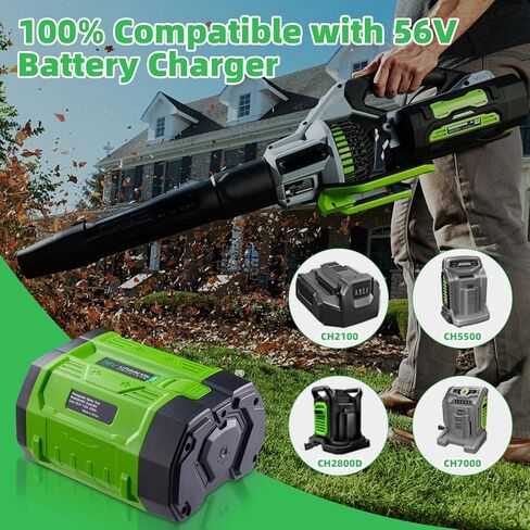 بطاريات بديلة 7.5 أمبير متوافقة مع بطارية E GO 56V - بطارية ليثيوم أيون لـ BA4200 BA4200T BA5600T BA2800T BA1400 BA2800 أدوات الطاقة جزازة العشب in Kuwait
