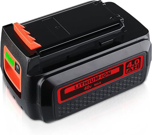 Masione 2P 4.0Ah 40V Lithium-Ion Battery Replacement for Black and Decker 40V Battery Compatible with Black and Decker Battery 40V LBXR36 LBX2040 LBX2540 and 40V Power Tools in Kuwait