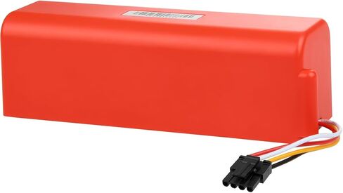6500mAh Rechargeable Battery Pack for Roborock S4 S5 S6 S7 S8 S50 Max/Pure/MaxV/MaxV Ultra, Battery Replacement for Xiaomi Mijia/Mi 1st and 2nd Robot Vacuum Cleaner, 14.4V Lithium-Ion Battery in Kuwait