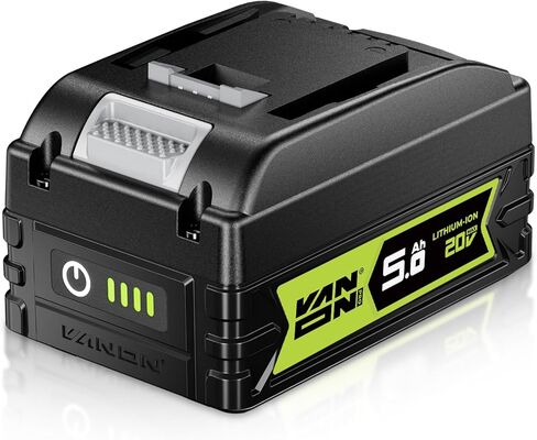VANON 5.0Ah Replacement for Worx Battery 20V Max WA3520, WG151, WG151.5, WG151s, WG155, WG155.5, WG155s, WG156, Compatible with Worx 20V Battery Cordless Power Tools, 2 Pack in Kuwait