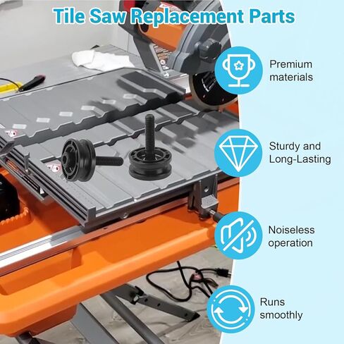 3 قطع 305784005 305784001 مجموعة بكرة منشار البلاط لـ Ridgid 7 بوصة R4030 R4030S R4031 R40311 Ryobi DT180EVO، سعة تحميل 220 رطل in Kuwait