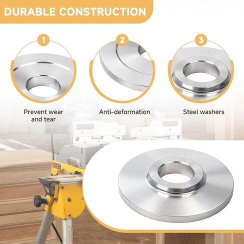 غسالة منشار ميتري N538855، متوافقة مع DeWALT DWS716XPS DWS779 DWS780 DWS716 DHS790AB DHS790AT2 DHS790T2، متوافقة أيضًا مع سلسلة DCS781، حزمة واحدة من الغسالة البديلة in Kuwait