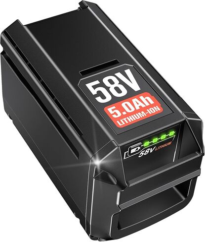 بطارية بديلة 58 فولت CBP-58V50 لبطارية صدى 58 فولت، 5.0 أمبير في الساعة استبدال بطارية صدى عالية السعة 58 فولت متوافق مع أدوات الطاقة اللاسلكية صدى 58 فولت، تعمل مع شاحن بطارية صدى 58 فولت CBC-58V in Kuwait