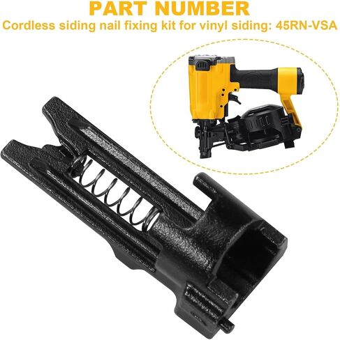 45RN-VSA مجموعة أدوات تثبيت مسدس التسقيف لـ DeWalt DW45RN DW45RN-CA رأس محول من الفينيل (إصدار معدني) in Kuwait