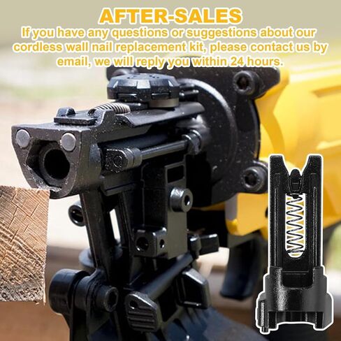 45RN-VSA مجموعة أدوات تثبيت مسدس التسقيف لـ DeWalt DW45RN DW45RN-CA رأس محول من الفينيل (إصدار معدني) in Kuwait