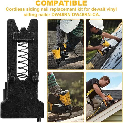 45RN-VSA مجموعة أدوات تثبيت مسدس التسقيف لـ DeWalt DW45RN DW45RN-CA رأس محول من الفينيل (إصدار معدني) in Kuwait