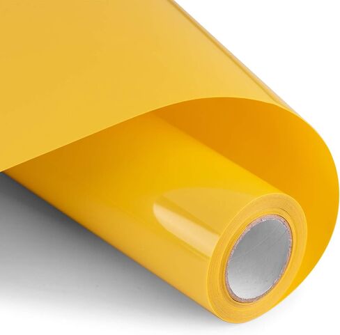 PU HTV 12 بوصة × 10 بوصة لفات فينيل ناقلة للحرارة، يمكن كيها بالضغط الحراري سهلة القطع والأعشاب لتصميم تي شيرت بنفسك (أحمر) in Saudi Arabia